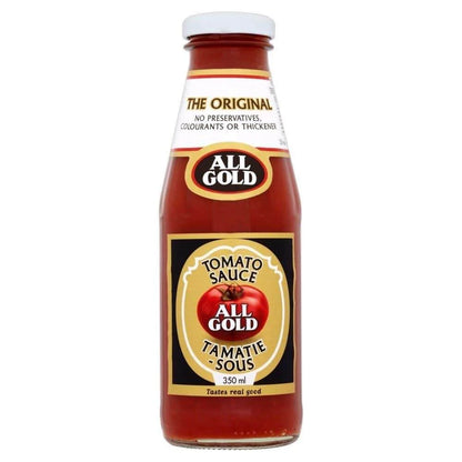 ALL GOLD Tomato Sauce Large Glass Bottle (Kosher) 350ml