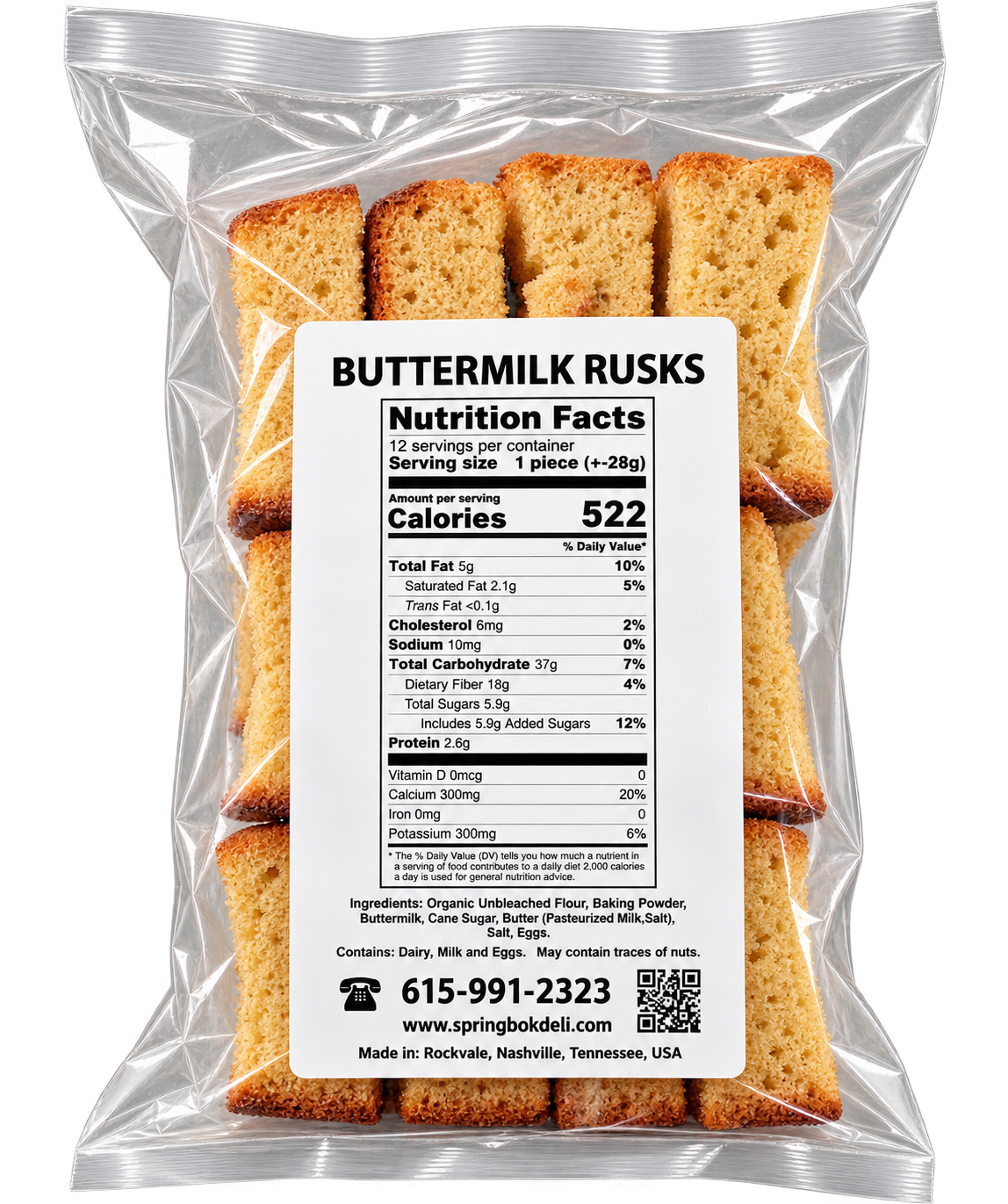 Buttermilk Rusks (Beskuit)