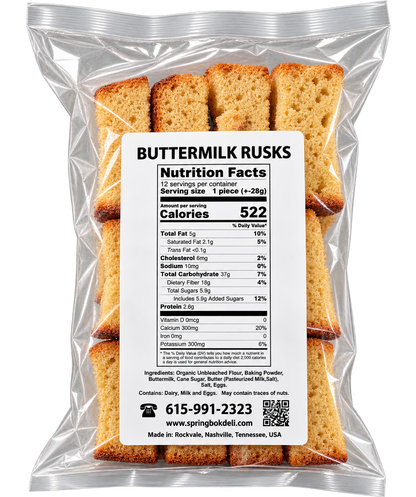 Buttermilk Rusks (Beskuit)
