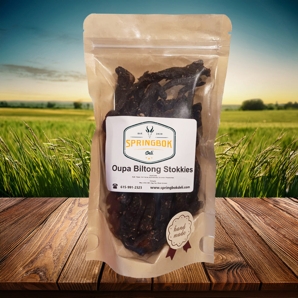 Oupa Biltong Stokkies (Biltong Sticks)