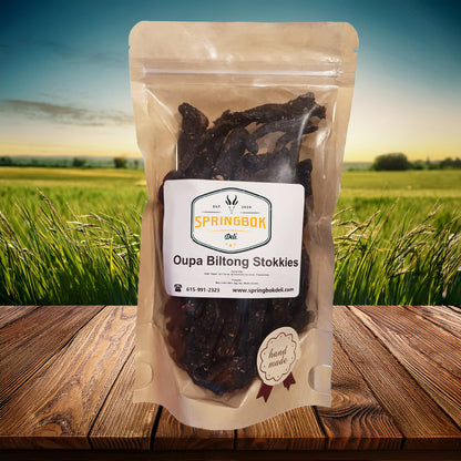 Oupa Biltong Stokkies (Biltong Sticks)