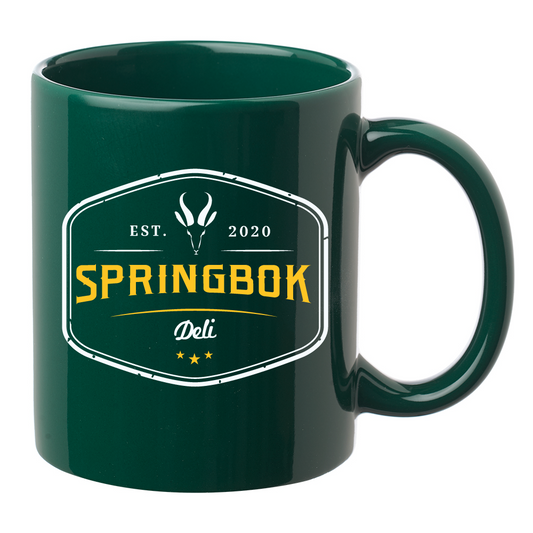 Springbok Deli Branded Ceramic Cup 11 oz