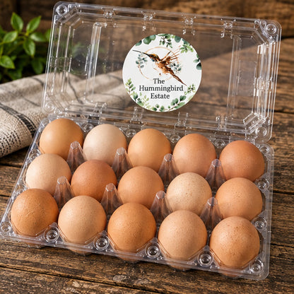 Farm-Raised Free Range Eggs | 1 Dozen THBE